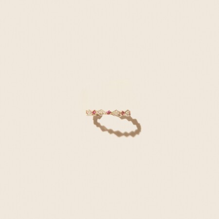 Bague Pascale Monvoisin AVA N°1 Spahir Rose