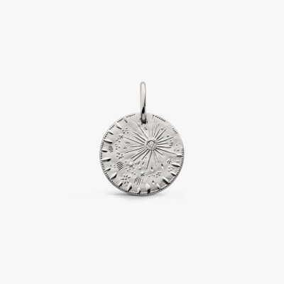 Arthus Bertrand Rain of Stars Medal in White Gold & Diamond