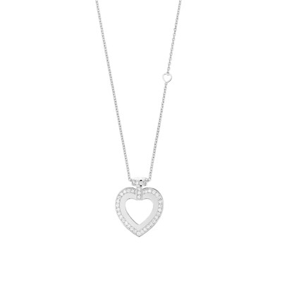 Collier long Fred pretty woman  grand modèle en or blanc et diamants