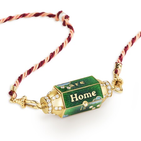 Collier Marie Lichtenberg Box Locket Home