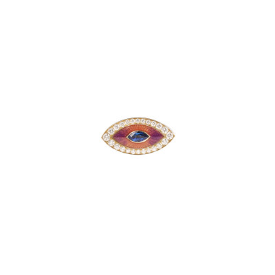 Marie Lichtenberg Evil Eye Purple Ring