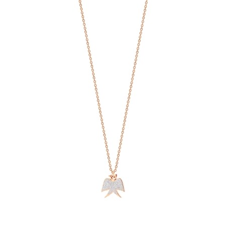 Collier Ginette NY Georgia en or rose et diamant