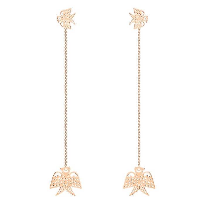 Ginette NY long geogia pendant earring