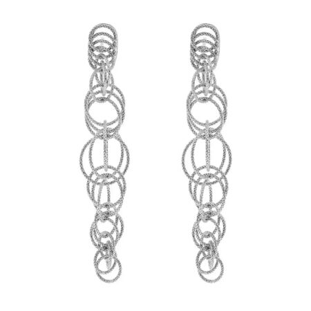 Buccellati Hawaii earrings in white gold