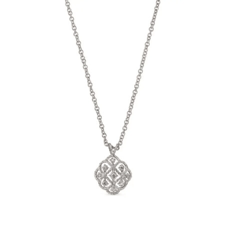 Collier Buccellati Etoilée en or blanc et diamants