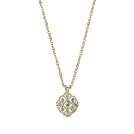 Collier Buccellati Etoilée en or jaune , or blanc  et diamants