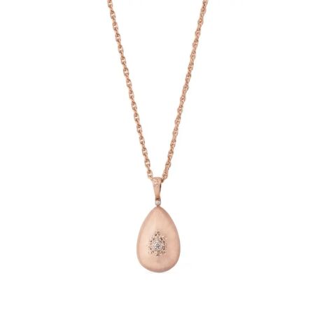 Buccellati Macri Classica necklace in pink gold and diamonds