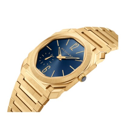 Montre Bvlgari Octo Finissimo en or jaune