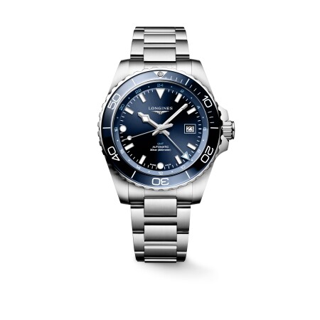 Montre Longines Hydroconquest GMT cadran bleu - 43mm