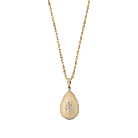 Buccellati Macri Classica necklace in yellow gold and diamonds