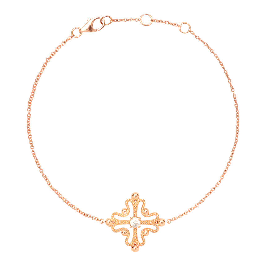 Bracelet Mellerio Les Muses Nina Diamant et Perle en Or