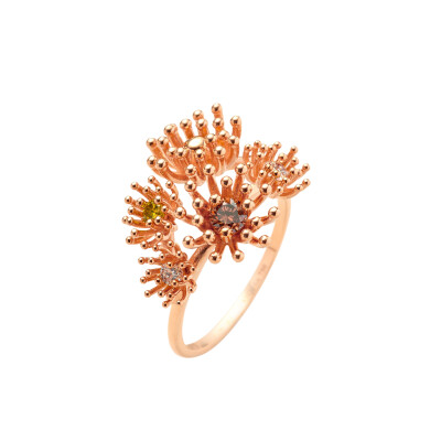 Bague Mellerio Les Muses Le Petit Cactus Vanille 5 motifs