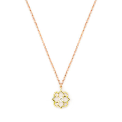 Collier Mellerio Les Muses Giardino Diamant or vert