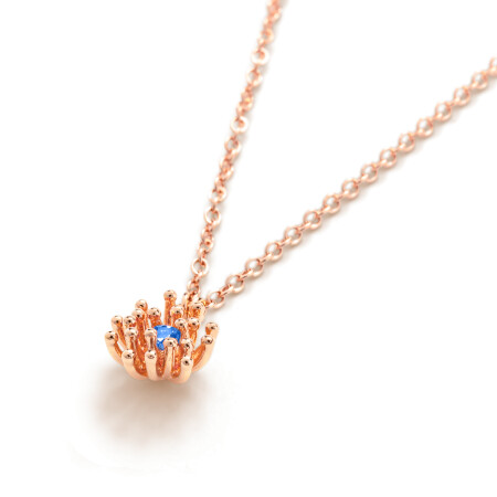 Collier Mellerio Les Muses Le Petit Cactus Bleu Saphir