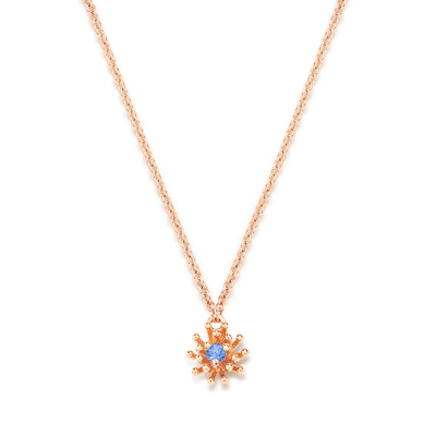 Necklace Mellerio Les Muses Le Petit Cactus Sapphire Blue