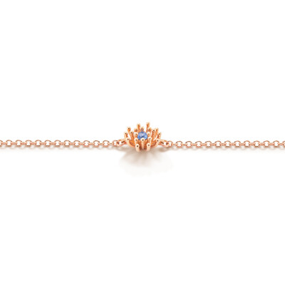 Bracelet Mellerio Les Muses Le Petit Cactus Bleu Saphir