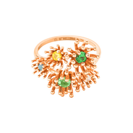 Bague Mellerio Les Muses Le Petit Cactus Vert 5 Motifs