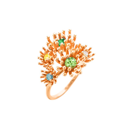 Bague Mellerio Les Muses Le Petit Cactus Vert 5 Motifs