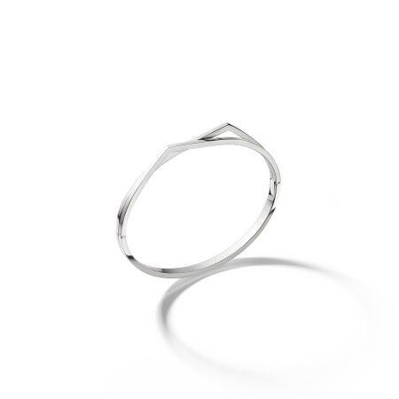 Bracelet Repossi Antifer 2 rangs en or blanc - version homme