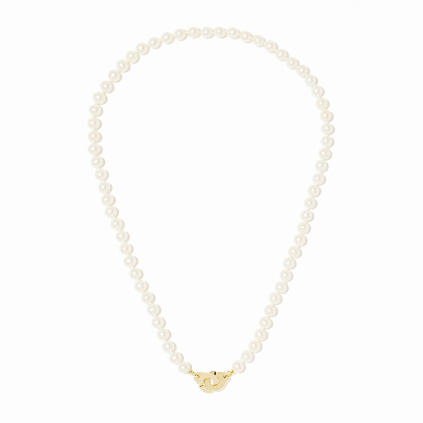 Dinh Van R10 Pearl Necklace