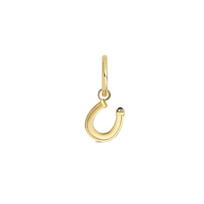 Mono Earring Marie Lichtenberg baby charm horseshoe