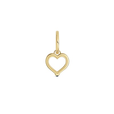 Marie Lichtenberg baby charm heart mono earring