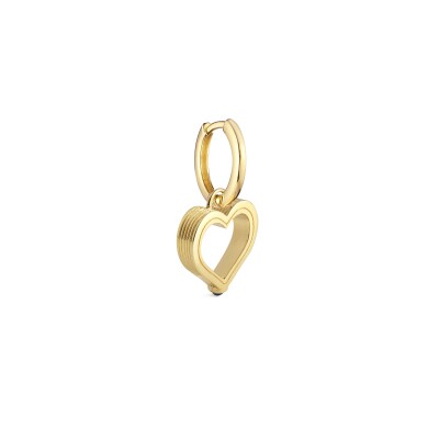 Marie Lichtenberg baby charm heart mono earring