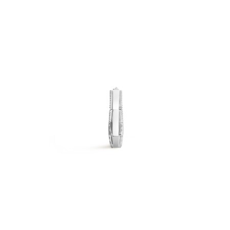 Mono earring Marie Lichtenberg NYC in white gold small