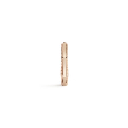 Marie Lichtenberg NYC mono earring in rose gold medium