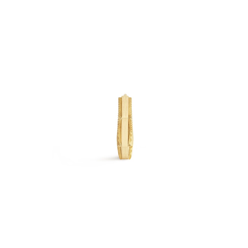 Marie Lichtenberg NYC mono-earring in yellow gold small