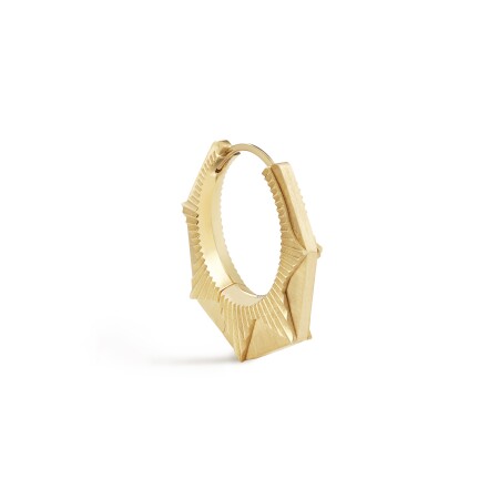 Marie Lichtenberg NYC single earring in yellow gold large