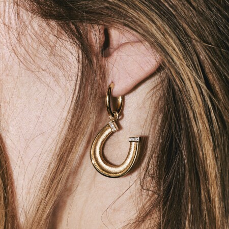 Mono earring/charm Marie Lichtenberg Horseshoe