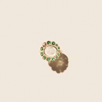 Bague Pascale Monvoisin Jasmine en tsavorite