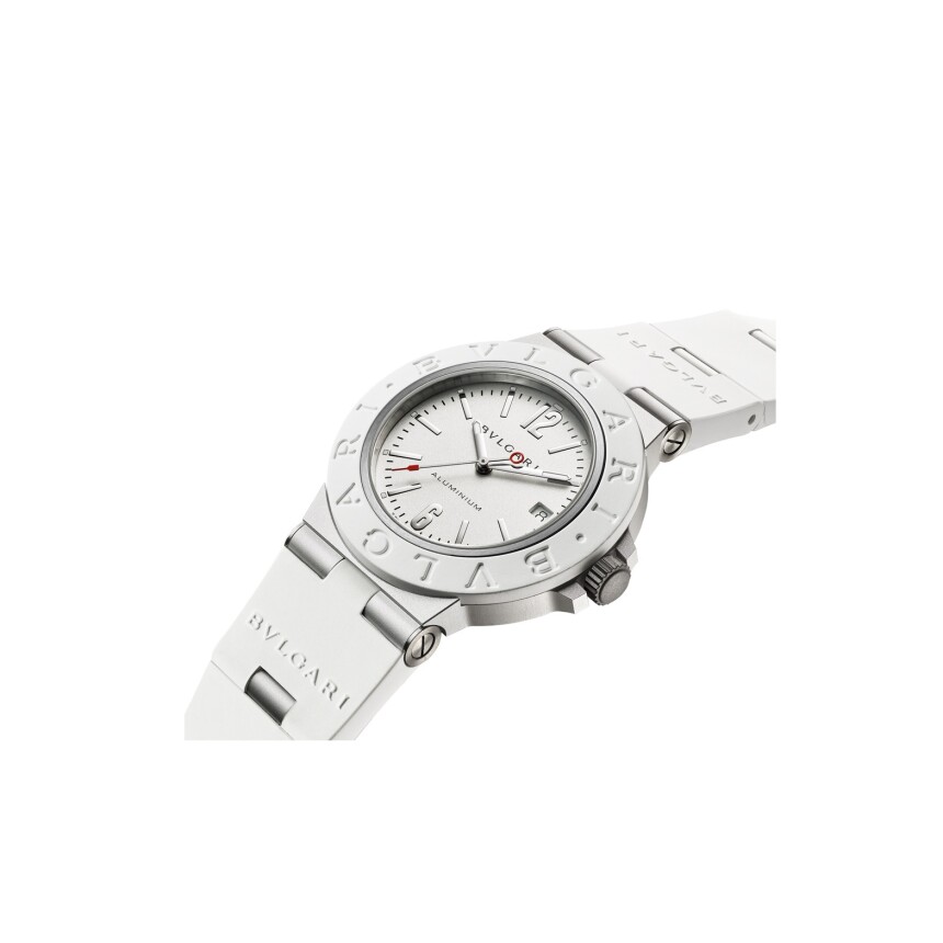 Bvlgari Aluminium White Automatic watch