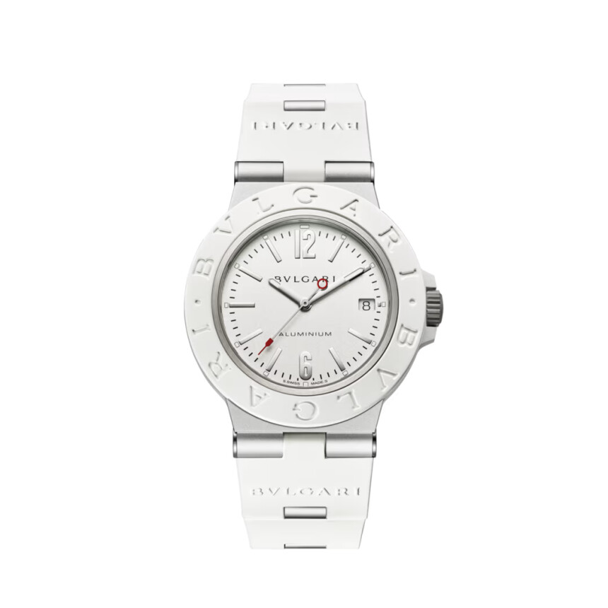 Bvlgari Aluminium White Automatic watch