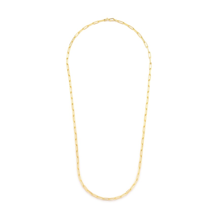 Necklace Mellerio Cabinet de curiosité Link chain in yellow gold 78cm