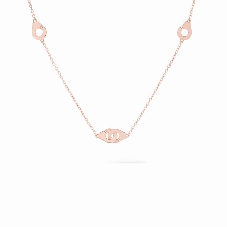 Collier dinh van Menottes R5 en or rose