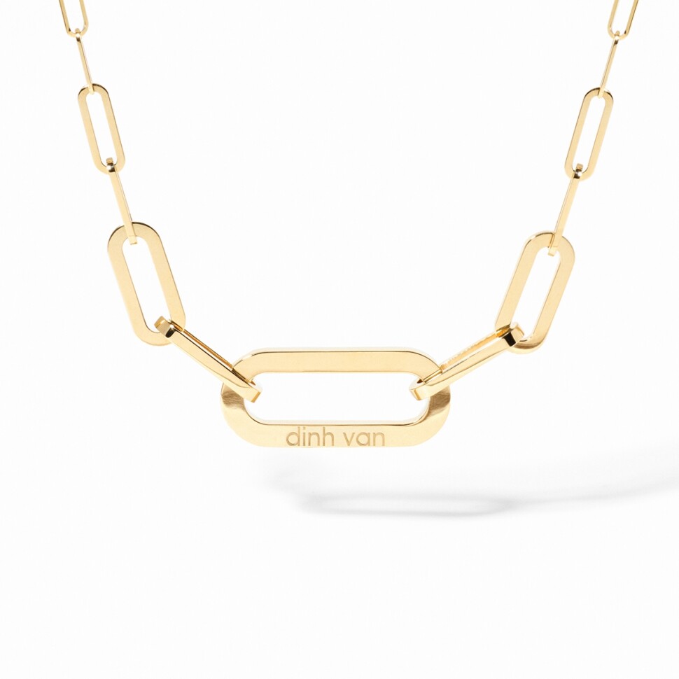 Dinh Van Maillon XL necklace in yellow gold