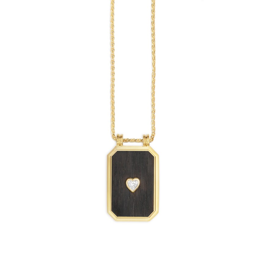 Marie Lichtenberg Ebony Heart Scapular