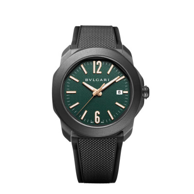 Montre Bvlgari Octro Roma , cadran vert