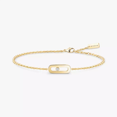 Bracelet Messika Move Uno en or Jaune et diamant