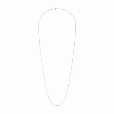 Chaine dinh van Maillon S 80cm en or jaune