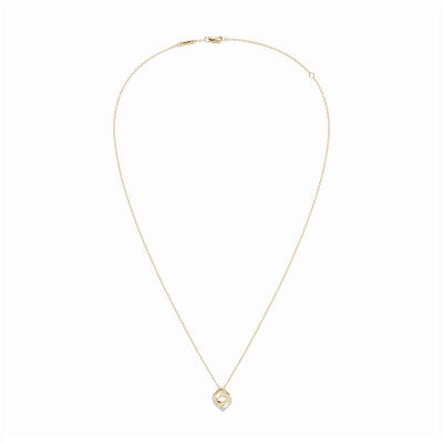 Collier dinh van Le Pavé petit modèle en or jaune