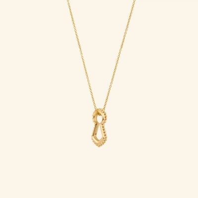 Collier Rouvenat Indiscretion Pearls en or jaune