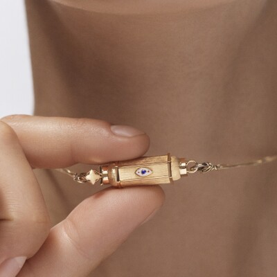 Marie Lichtenberg Baby Locket Evil Eye 42cm