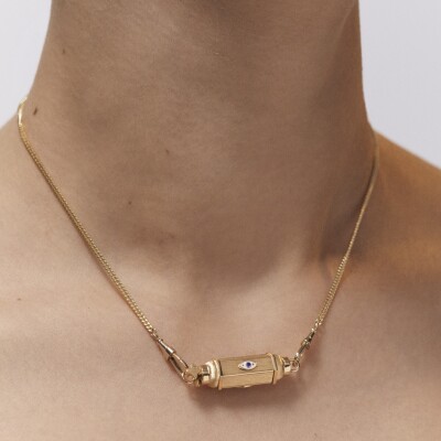 Marie Lichtenberg Baby Locket Evil Eye 42cm