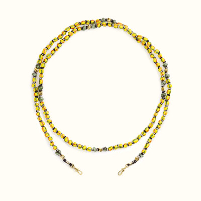 Lien Marie Lichtenberg Mauli Beads Ghana Rasta 73cm