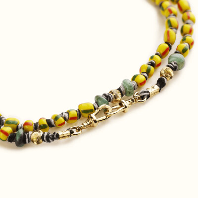 Lien Marie Lichtenberg Mauli Beads Ghana Rasta 73cm