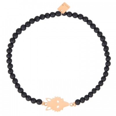 Bracelet Ginette NY Twenty Wolf Onyx