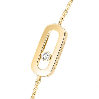 Bracelet Messika Care(s) en or jaune et diamants